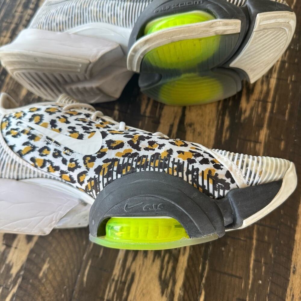 Nike - ZoomX SuperRep Leopard Print Trainers – Women’s 10.5 / Mens 9.5 - Picture 7 of 17